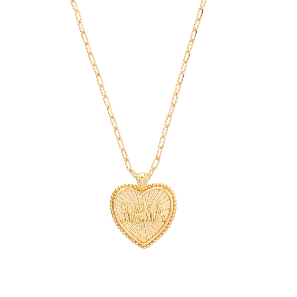 Talis Chains - MAMA Pendant Necklace - Gold