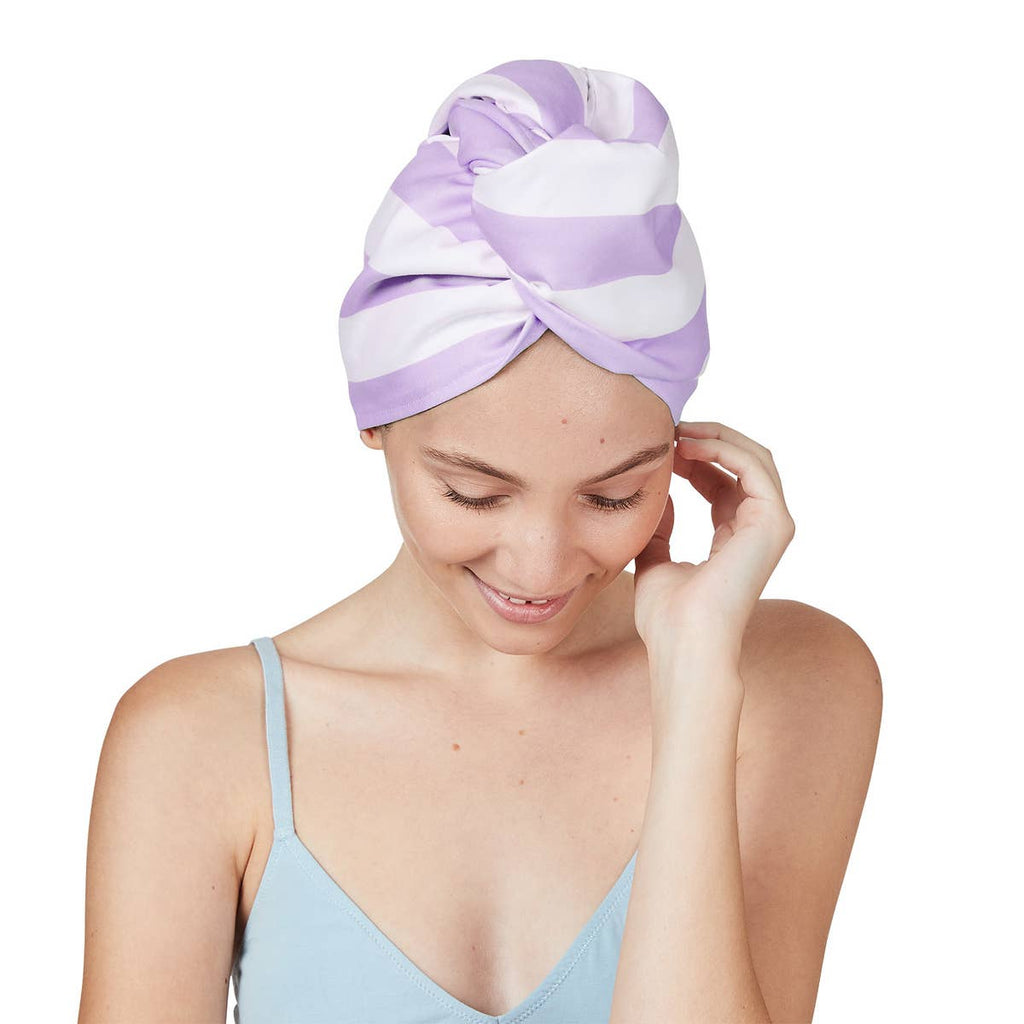 Dock & Bay UK - Dock & Bay Hair Wrap - Quick Dry Hair Towel - Lombok Lilac: One Size