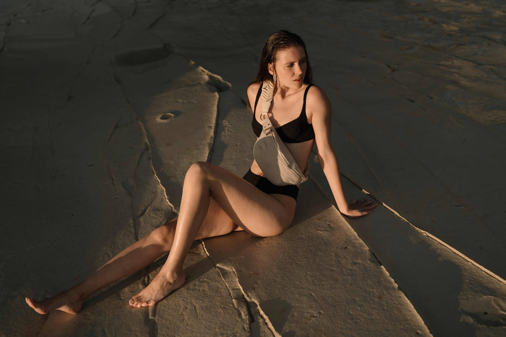 Maradji - BANANA BAG LINEN MACRAMÉ NICOLE