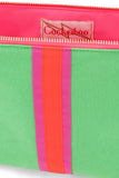 Cockatoo - SMALL LUCKY STRIPE BAG - EMERALD