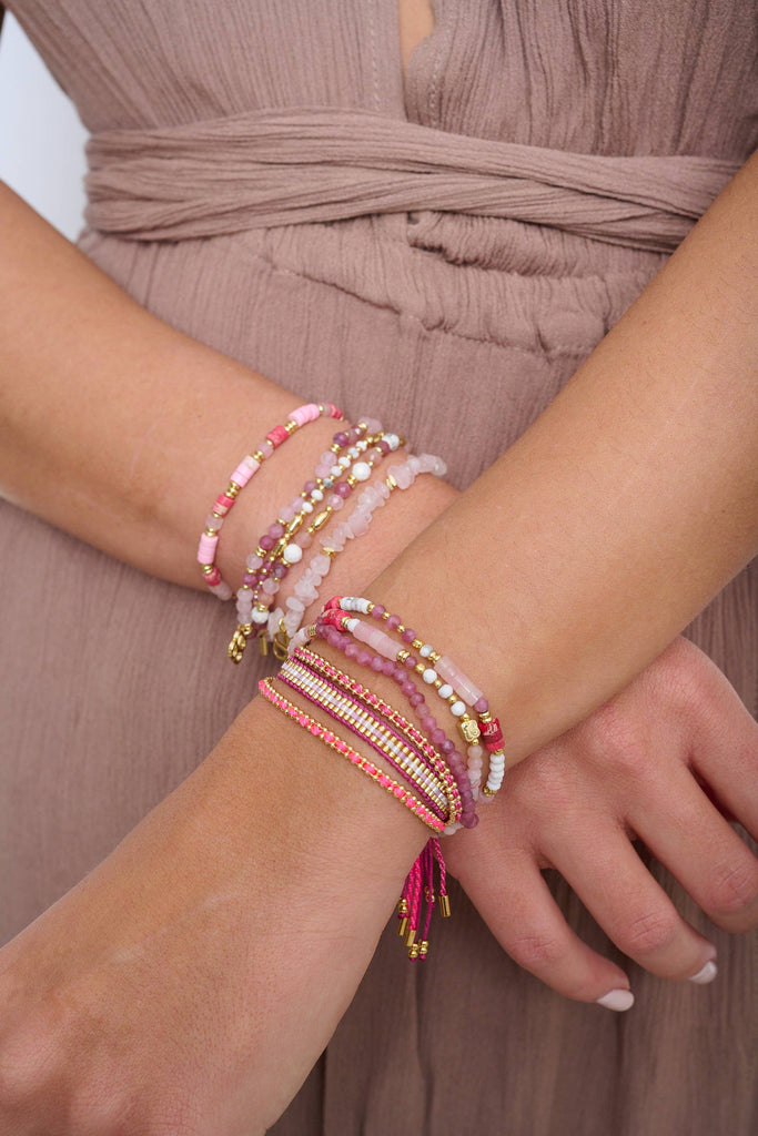 Boho Betty - Braid Candy Gold Bracelet