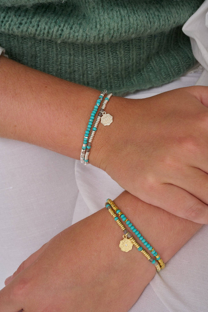 Boho Betty - Elusive 2 Layer Bracelet Stack