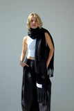ARCTIC FOX & CO. - The Reykjavik Scarf - 100% Recycled - Black - AW23 ARCTIC FOX & CO.
