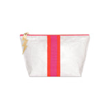 Cockatoo - SMALL SHEENY SILVER BAG