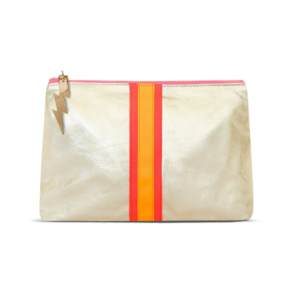 Cockatoo - SHEENY GOLD CLUTCH