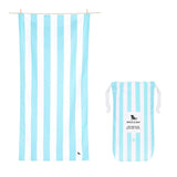 Dock & Bay UK - Dock & Bay Quick Dry Towels - Cabana - Tulum Blue: Tulum Blue / Large (63x35