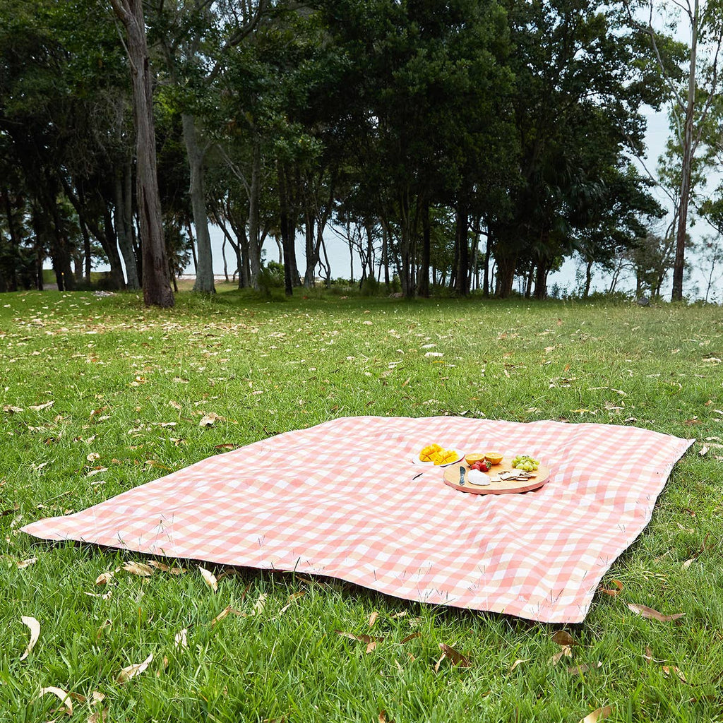 Dock & Bay UK - Picnic blanket - Quick dry, large size and compact: Whitsunday Blue / Large (170x170cm)