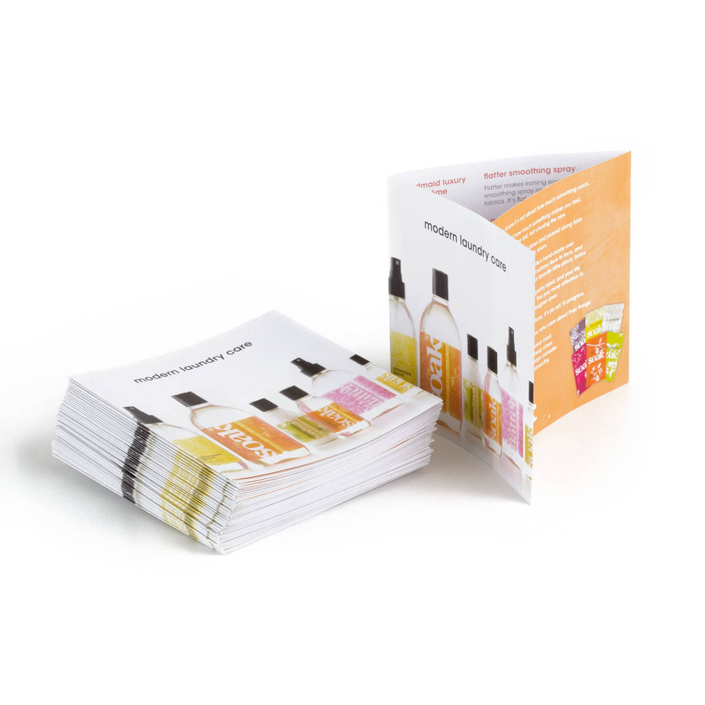 Soak Wash - Merchandising Tools - Soak® Leaflets Bundle of 50