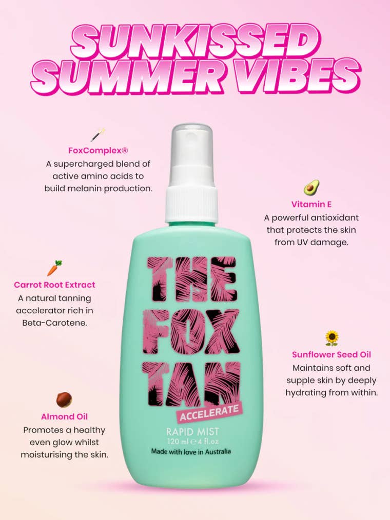 The Fox Tan - Rapid Tanning Mist 120ml