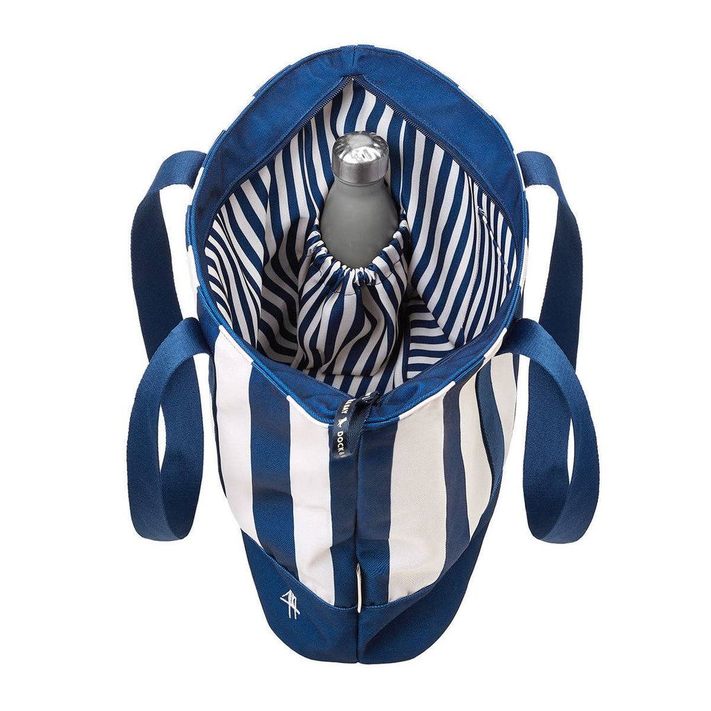 Dock & Bay UK - Dock & Bay Canvas Beach Bags - Whitsunday Blue: One Size