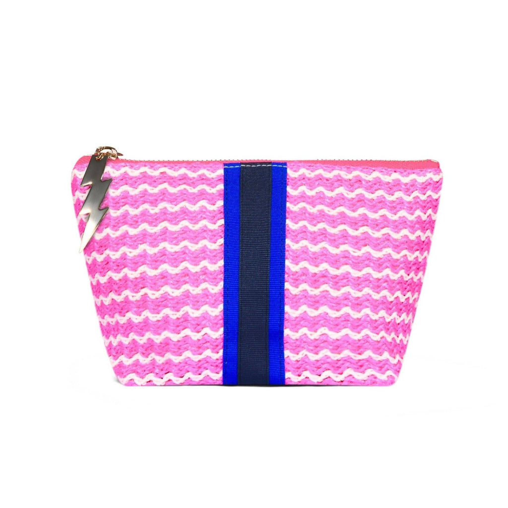 Cockatoo - Small Hot Pink Wiggle Weave Bag Cockatoo - Small Hot Pink Wiggle Weave Bag