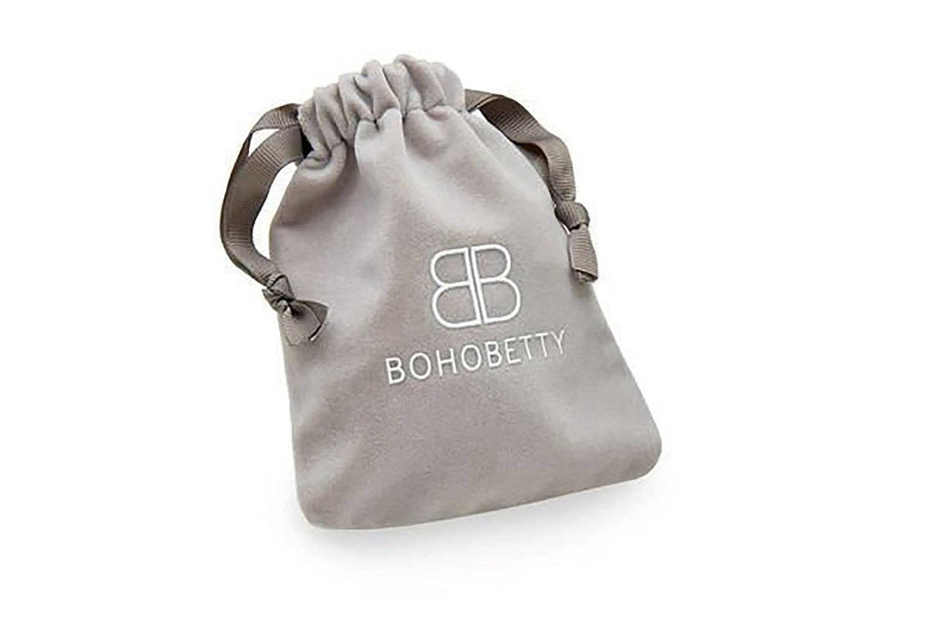 Boho Betty - Lieu Turquoise Healing Hand Gold Necklace