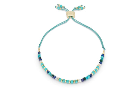 Boho Betty - Radiant Gold Gemstone Bracelet