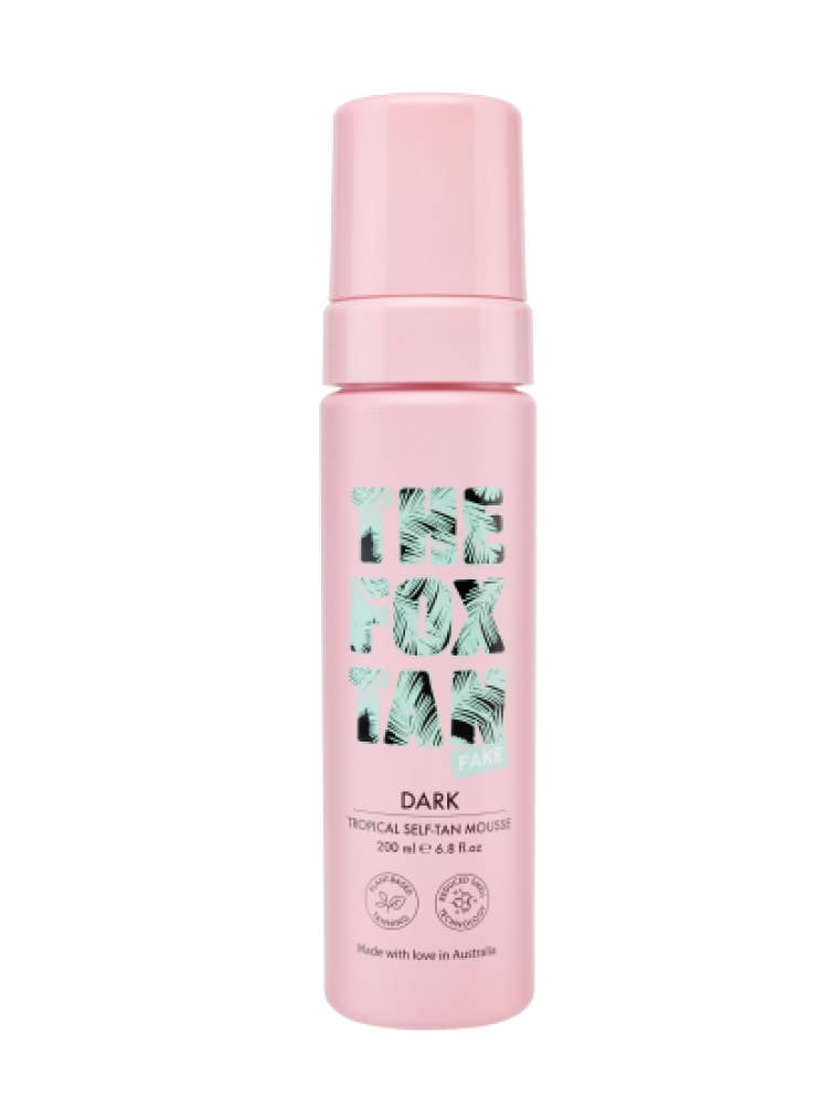 The Fox Tan - Dark Tropical Self-Tan Mousse 200ml