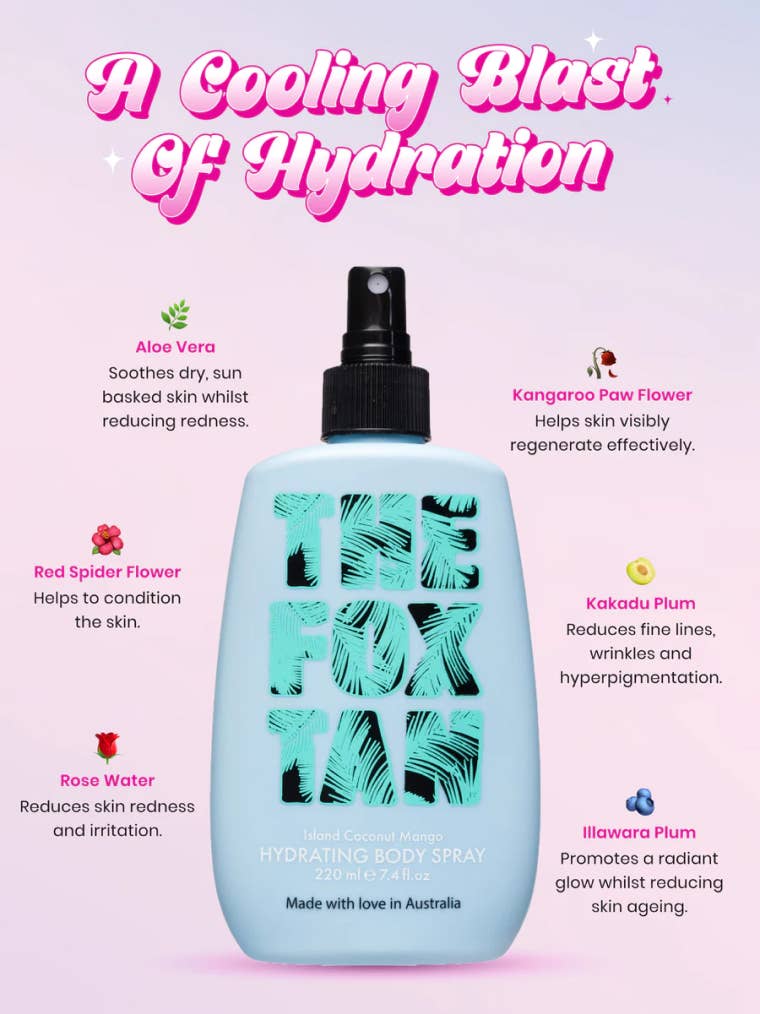 The Fox Tan - Hydrating Body Spray 220ml