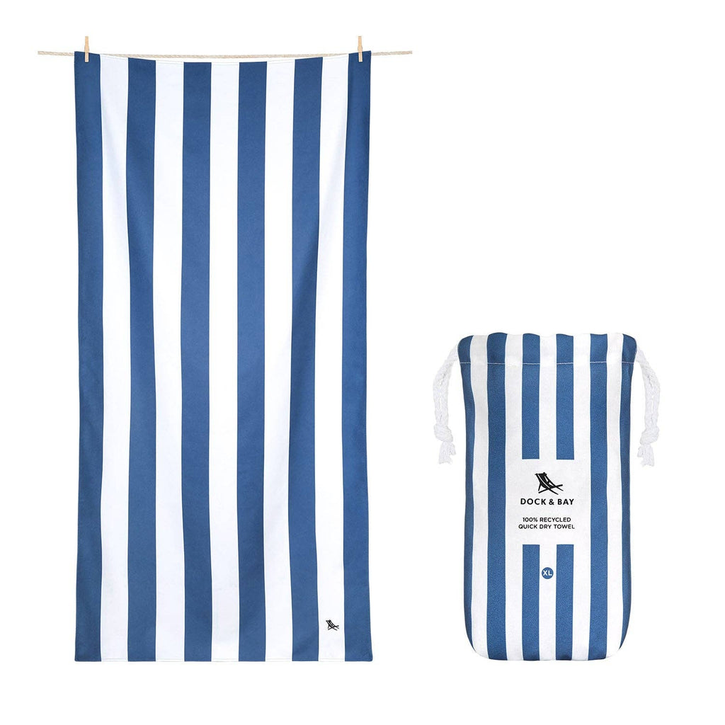 Dock & Bay UK - Dock & Bay Quick Dry Towels - Whitsunday Blue: Extra Large (200x90cm)