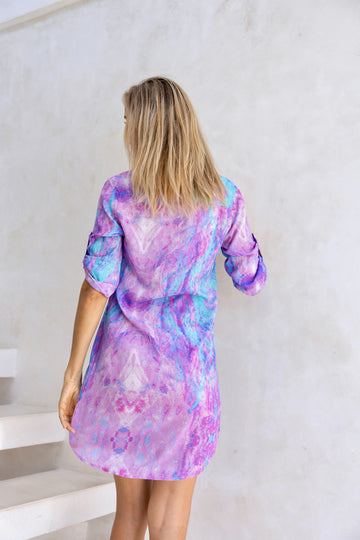 Sophia Alexia Beach Shirt Fantasy Pink