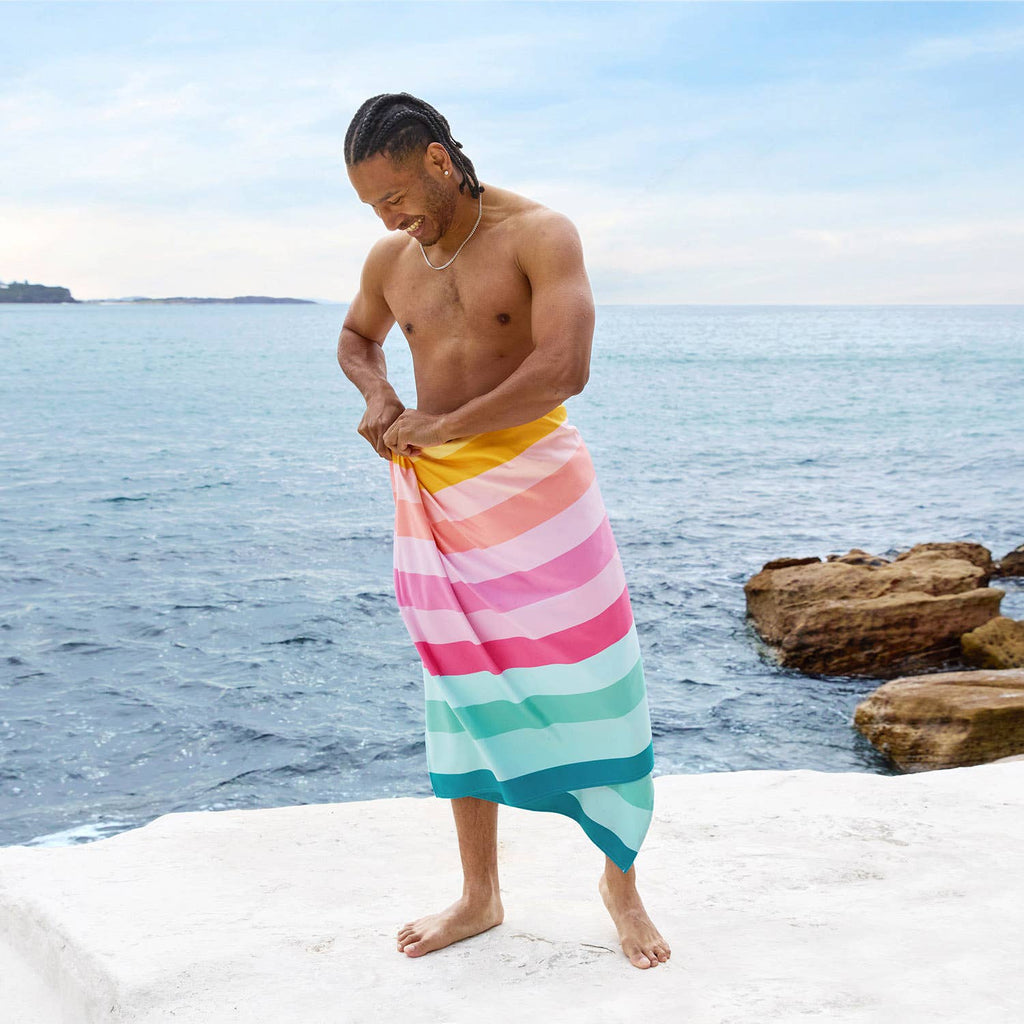 Dock & Bay UK - Dock & Bay Quick Dry Towels - Summer - Coastal Candy: Extra Large (200cmx90cm)