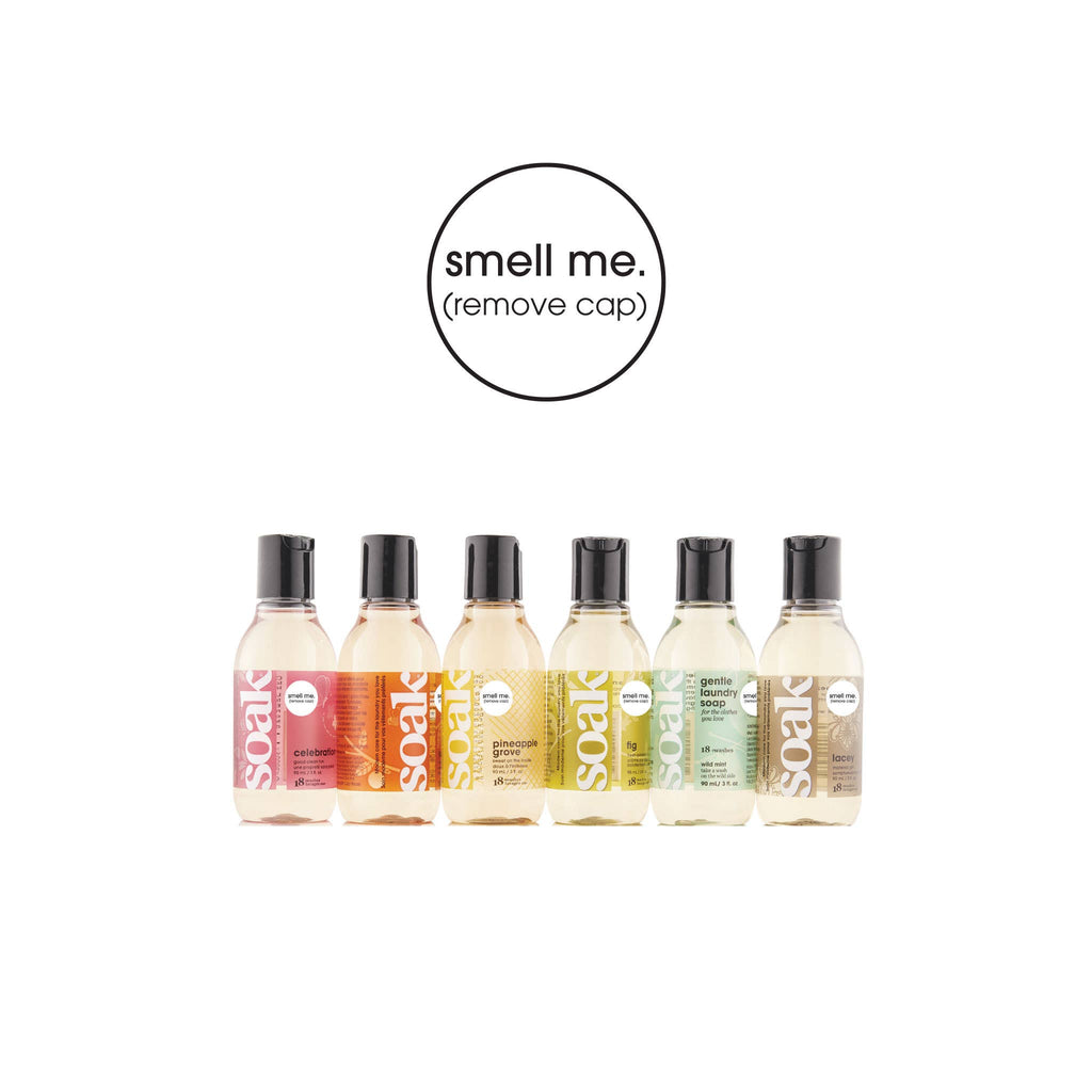 Soak Wash - Merchandising Tools - Smell Me Set 3 fl.oz/90mL: Assorted