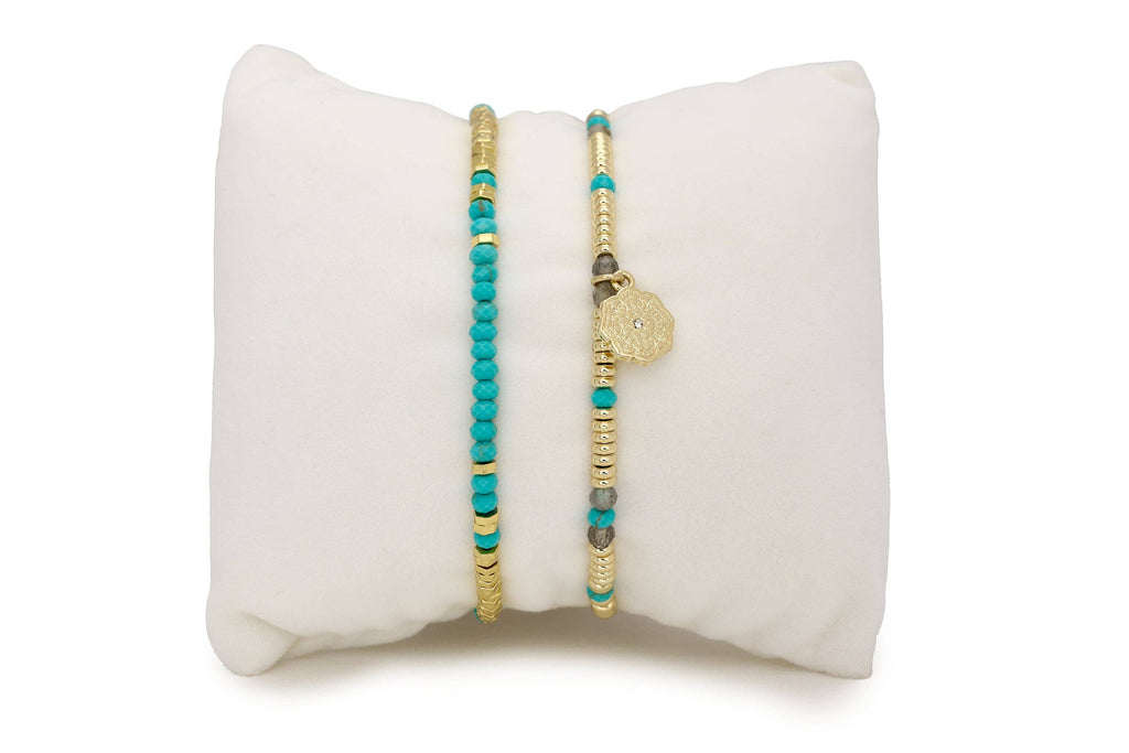 Boho Betty - Elusive 2 Layer Bracelet Stack