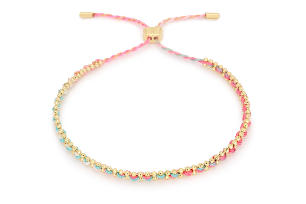 Boho Betty - Braid Candy Gold Bracelet