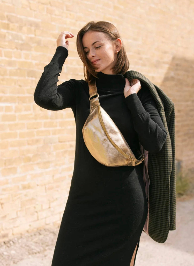 Maradji - COPPER GOLD BANANA BAG NICOLE