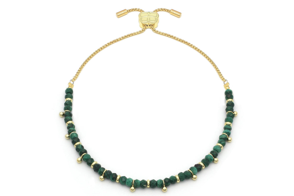Boho Betty - Harmony Malacite Gold Bracelet