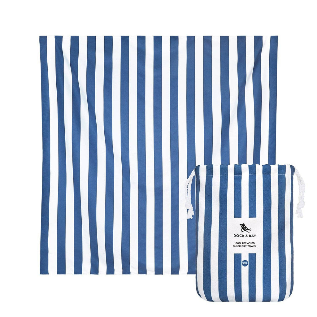 Dock & Bay UK - Dock & Bay Quick Dry Towels - Whitsunday Blue: Extra Large (200x90cm)