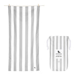 Dock & Bay UK - Dock & Bay Quick Dry Towels - Cabana - Goa Grey Extra Large (78x35