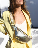 Maradji - GOLD MACRAMÉ LEATHER FANNY PACK NICOLE