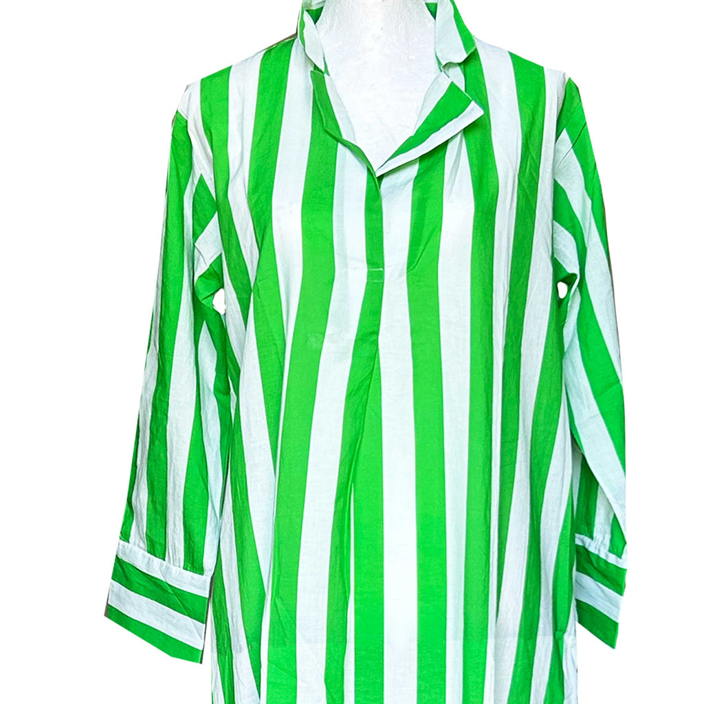 Rosehip Design - Brige Kaftan Dress - Verde