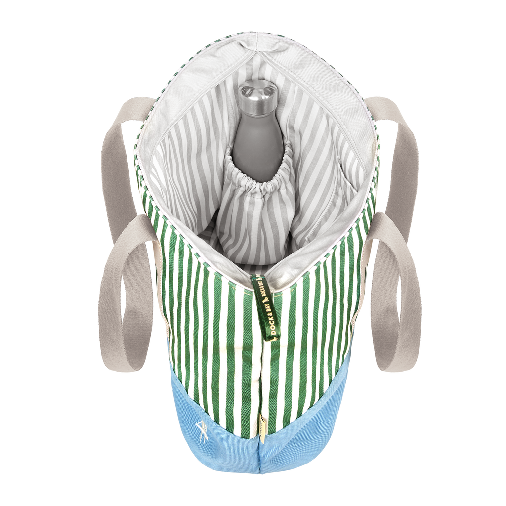 Dock & Bay UK - Dock & Bay Canvas Beach Bags - Olive Grove: One Size