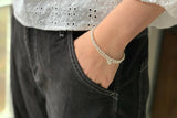 Boho Betty - Samra Silver Stretchy Bracelet Duo