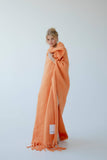 ARCTIC FOX & CO. - The Reykjavik Throw - 100% Recycled - Apricot - AW23 ARCTIC FOX & CO.