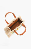 America & Beyond - Temur Leopard Fringed Tote