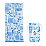 Dock & Bay UK - Dock & Bay Quick Dry Towels - Grecian Shores: Extra Large (200cmx90cm)