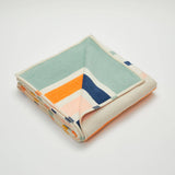 Atlantic Blankets - Seakind Striped Recycled Cotton Blanket: Standard 160 x 110cm