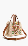 America & Beyond - Temur Leopard Fringed Tote