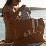 Atlantic Blankets - Seakind Bag: Waves blue