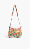 America & Beyond - Rainbow Wings Floral Shoulder Bag