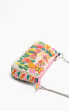 America & Beyond - Rainbow Wings Floral Shoulder Bag