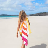 Dock & Bay UK - Dock & Bay Quick Dry Towels - Summer - Peach Sunrise: Extra Large (78x35