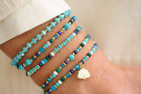 Boho Betty - Radiant Gold Gemstone Bracelet