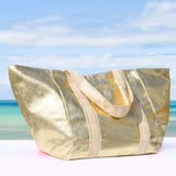Cockatoo - SHEENY GOLD LARGE TOTE BAG