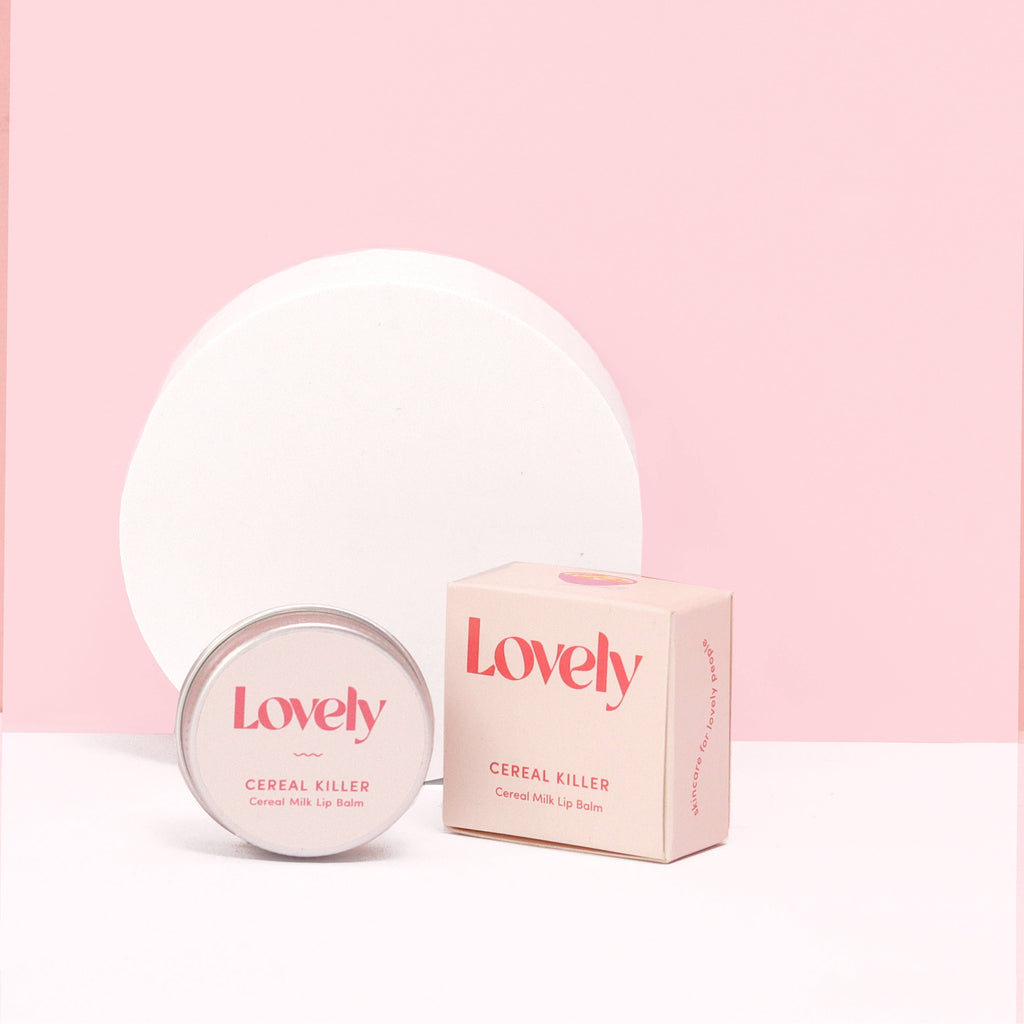 Lovely Skincare - Lip Balm - Cereal Killer - Cereal Milk