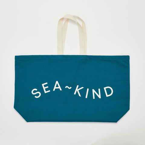 Atlantic Blankets - Seakind Bag: Waves blue