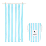 Dock & Bay UK - Dock & Bay Quick Dry Towels - Cabana - Tulum Blue: Tulum Blue / Large (63x35