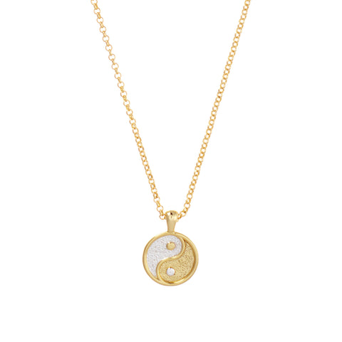 Talis Chains - Yin Yang Pendant Necklace - Duo Talis Chains