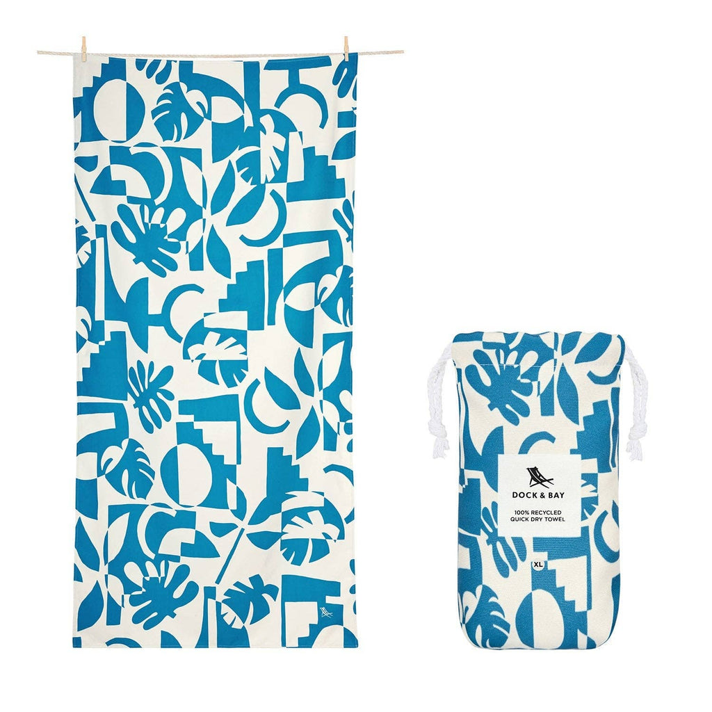 Dock & Bay UK - Dock & Bay Quick Dry Towels - Marine Dream: Extra Large (200x90cm) Dock & Bay UK