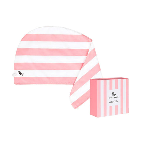 Dock & Bay UK - Dock & Bay Hair Wraps - Cabana - Malibu Pink: One Size
